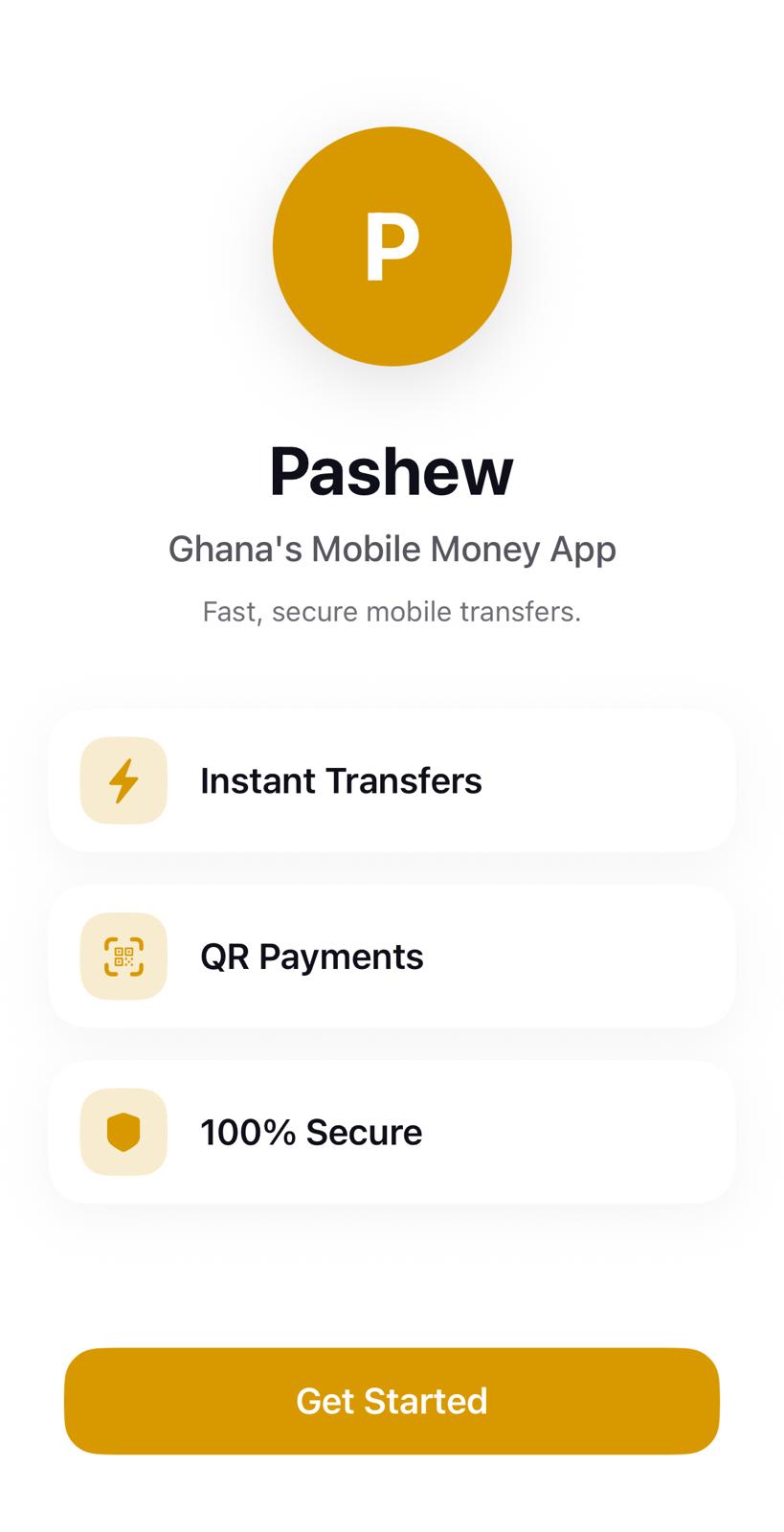Pashew App Interface